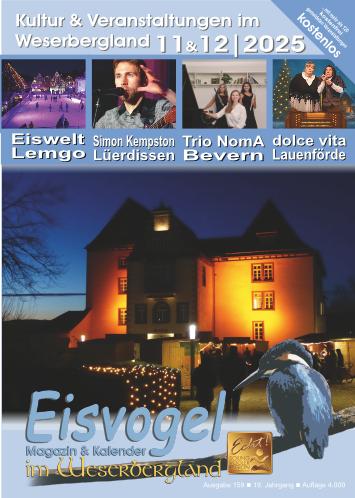 Eisvogel - Magazin & Kalender - Ausgabe 154 - 3 & 4-2025