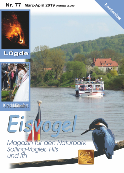 Eisvogel-Magazin Nr. 77 - März-April 2019