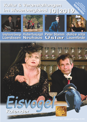 Eisvogel-Kalender Nr. 41 - Oktober 2019