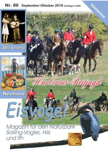 Eisvogel-Magazin Nr. 80 - September-Oktober 2019